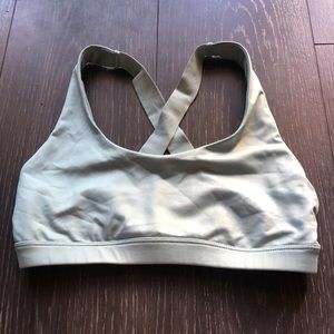 Sea Foam Green Forever 21 Sports Bra